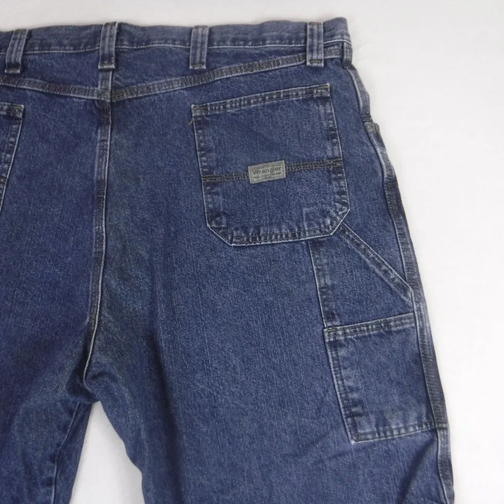 Wrangler‎ Carpenter Jean Shorts Men's Size 42R Blue Workwear